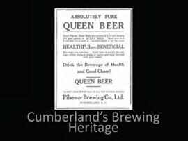 Cumberland talk slides: Cumberland's Brewing Heritage