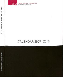 Simon Fraser University Calendar 2009 | 2010