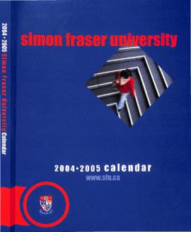 Simon Fraser University Calendar 2004-2005