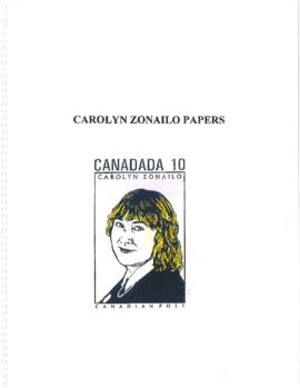 Carolyn Zonailo fonds